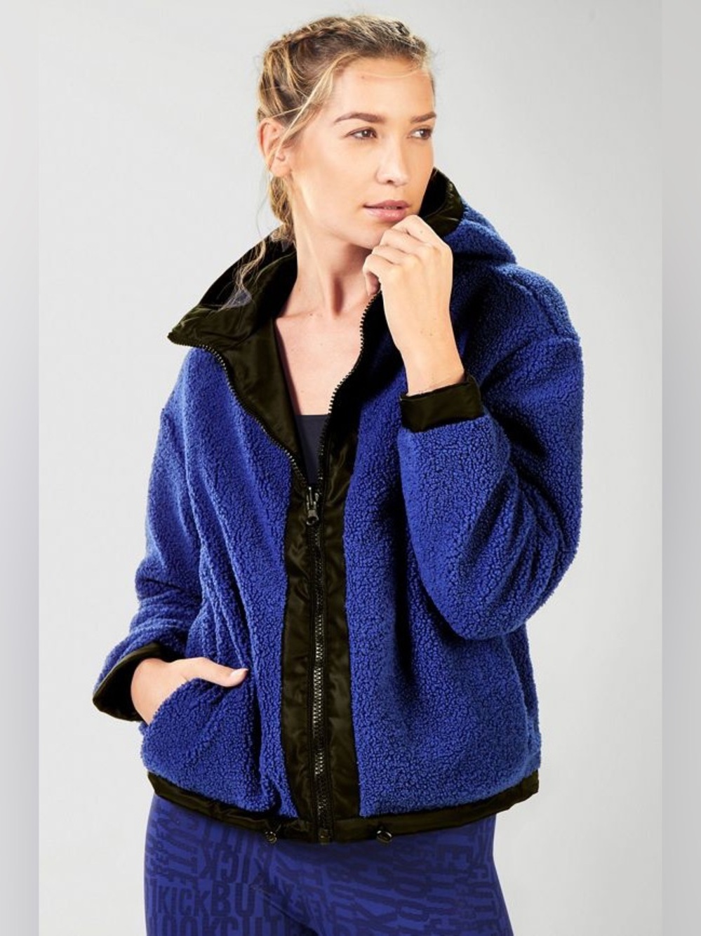 NWT Fabletics Cher Polar Fleece Jacket